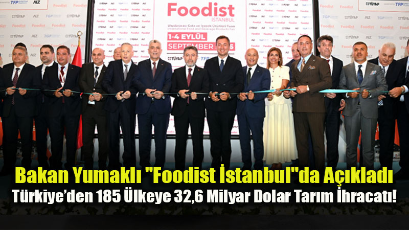 T�rkiye�nin Tar�msal Has�las� 83,2 Milyar Dolarla D�nyada 7. S�raya Y�kseldi