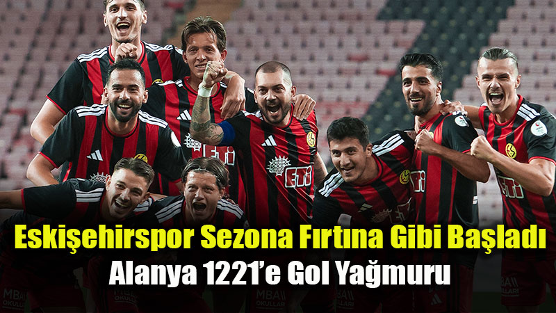 Es-Es’ten Sezonun �lk Ma��nda Gol �ov: Alanya 1221 Farkl� Ge�ildi!