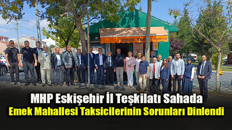 MHP�den Esnaf ��karmas�: Ba�kan Sezer Taksicilerle Bir Araya Geldi