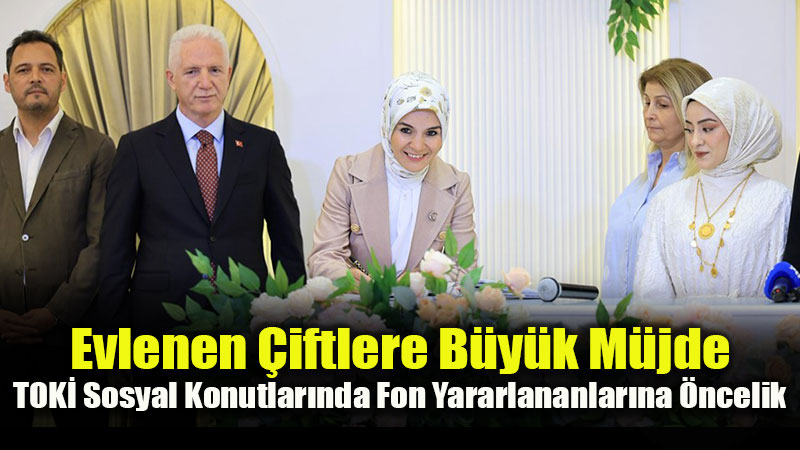 Bakan G�kta�, Aile ve Gen�lik Fonu'nun 100 Bininci �iftinin Nikah �ahidi Oldu!
